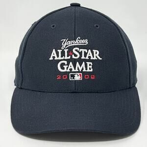 New York NY Yankees 2008 All Star Game Hat Baseball Cap MLB Twins Strapback Blue